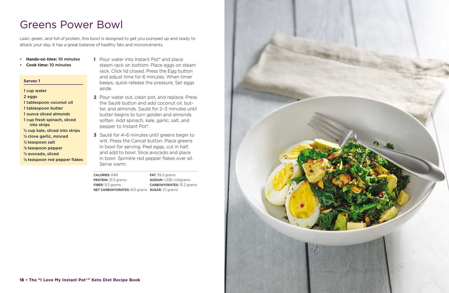 The "I Love My Instant Pot" Keto Diet Recipe Book: From Poached Eggs to Quick Chicken Parmesan, 175 Fat-Burning Keto Recipes