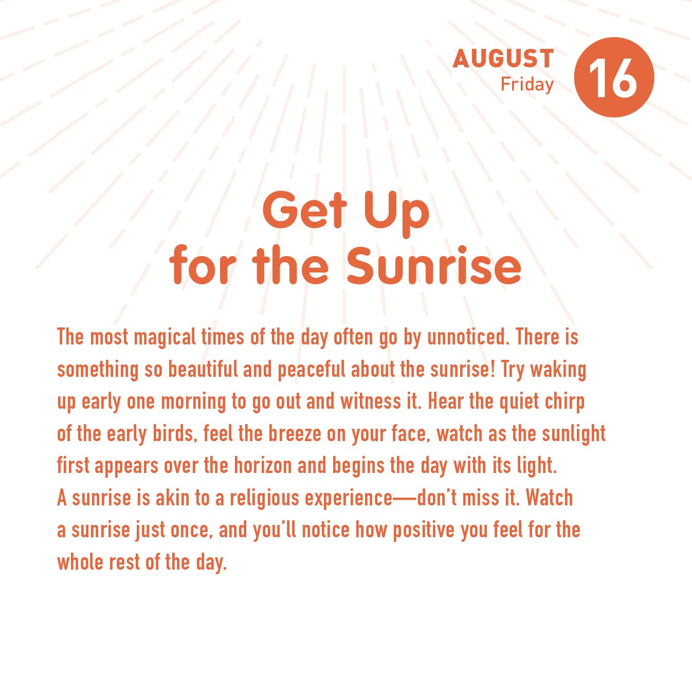 Happiness Hacks 2019 Daily Calendar