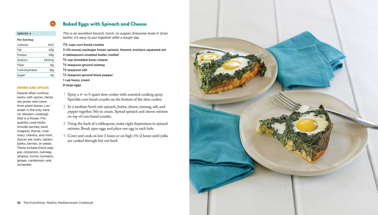 The Everything Healthy Mediterranean Cookbook: 300 fresh and simple recipes for better living