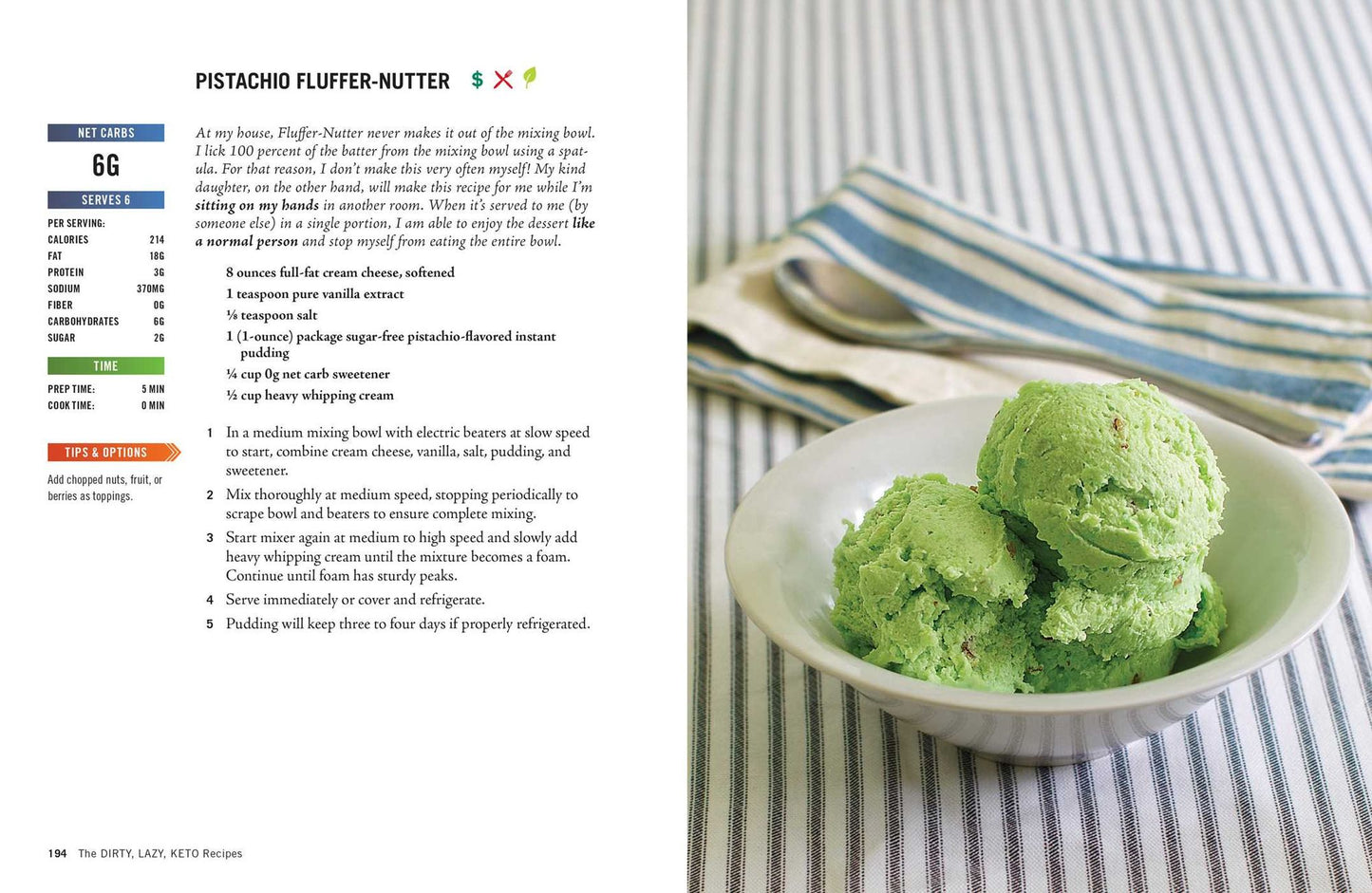 The Dirty, Lazy, Keto Cookbook : Bend the Rules to Lose the Weight!