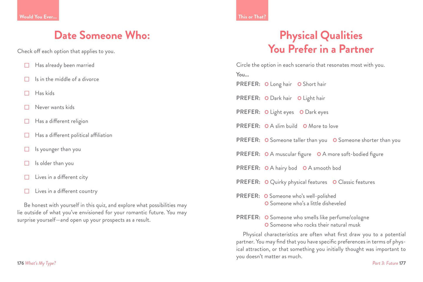 What's My Type?: 100+ Quizzes to Help You Find Yourself-and Your Match!