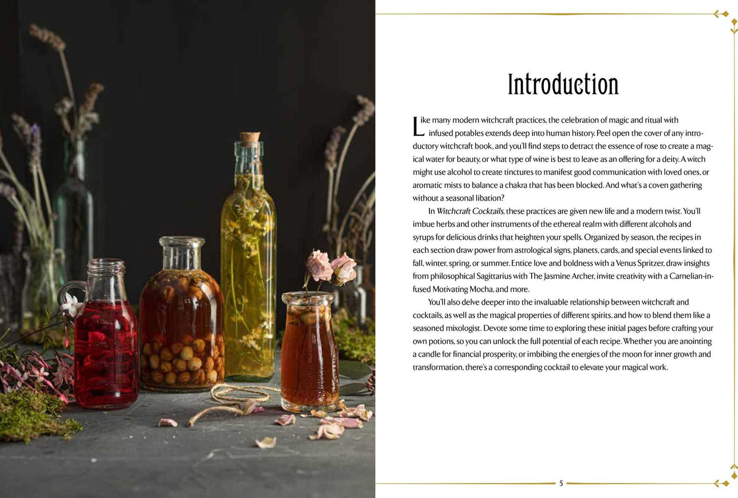 WitchCraft Cocktails: 70 Seasonal Drinks Infused with Magic & Ritual