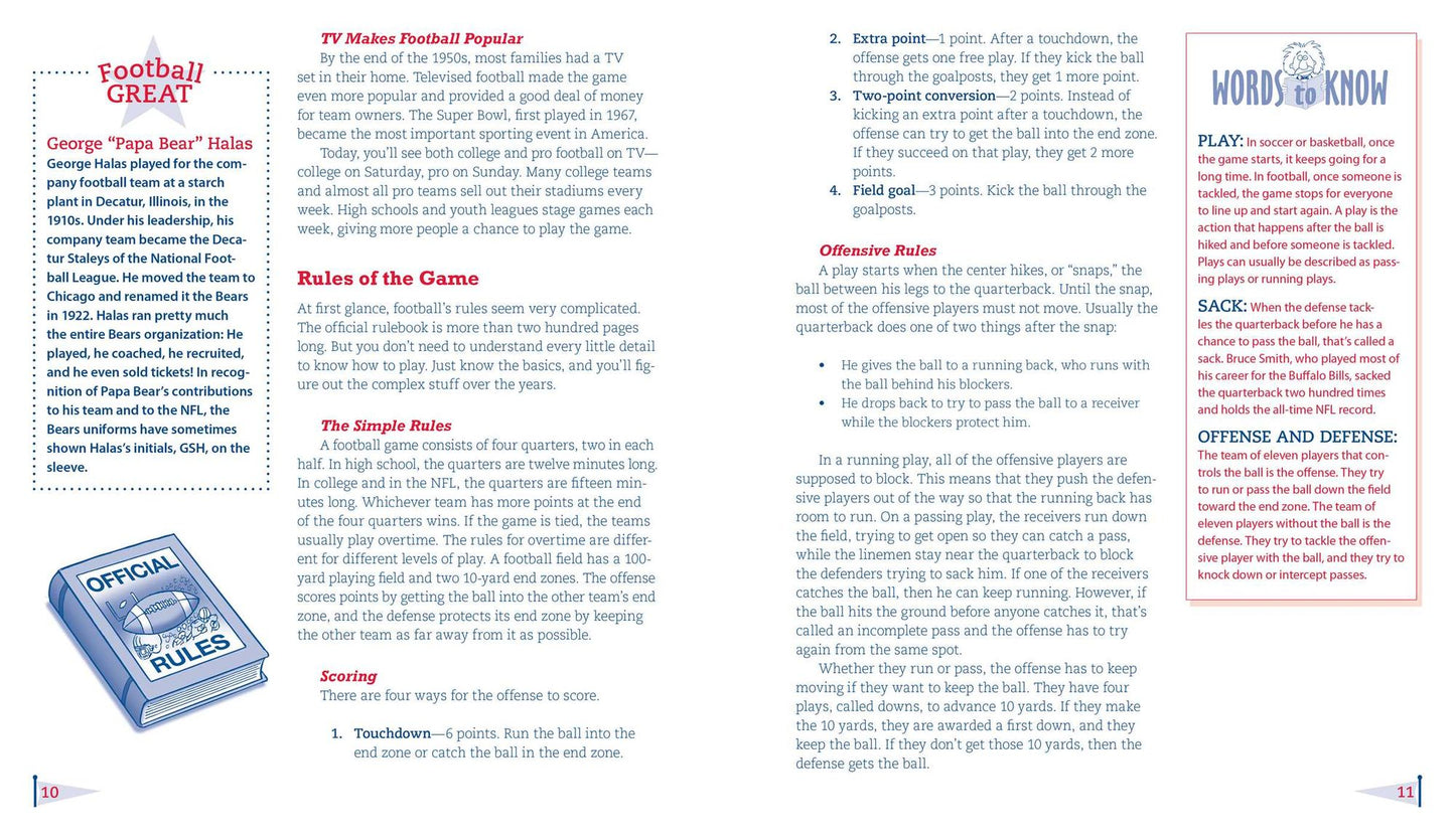 The Everything Kids' Football Book, 7th Edition: All-Time Greats, Legendary Teams, and Today's Favorite Players-with Tips on Playing Like a Pro
