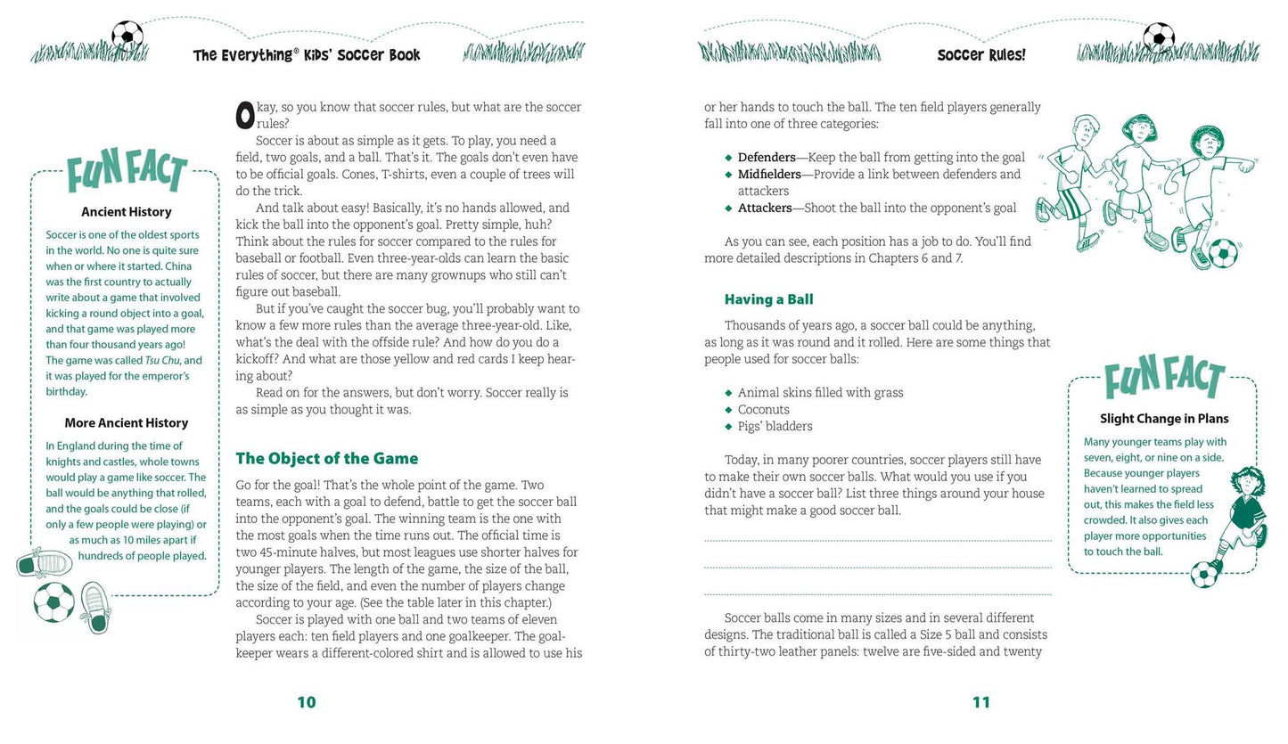 The Everything Kids' Soccer Book, 5th Edition: Rules, Techniques, and More about Your Favorite Sport!
