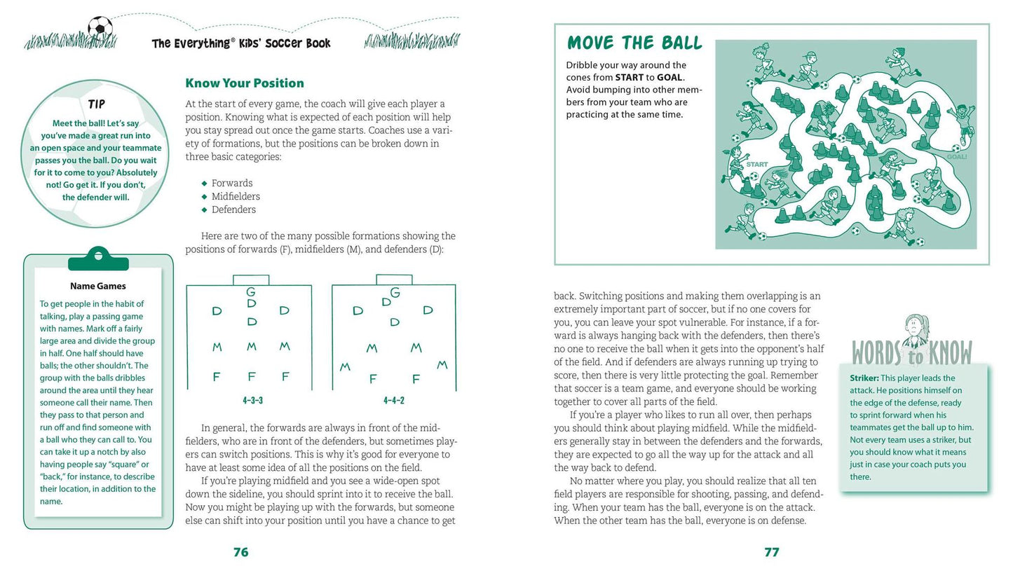 The Everything Kids' Soccer Book, 5th Edition: Rules, Techniques, and More about Your Favorite Sport!