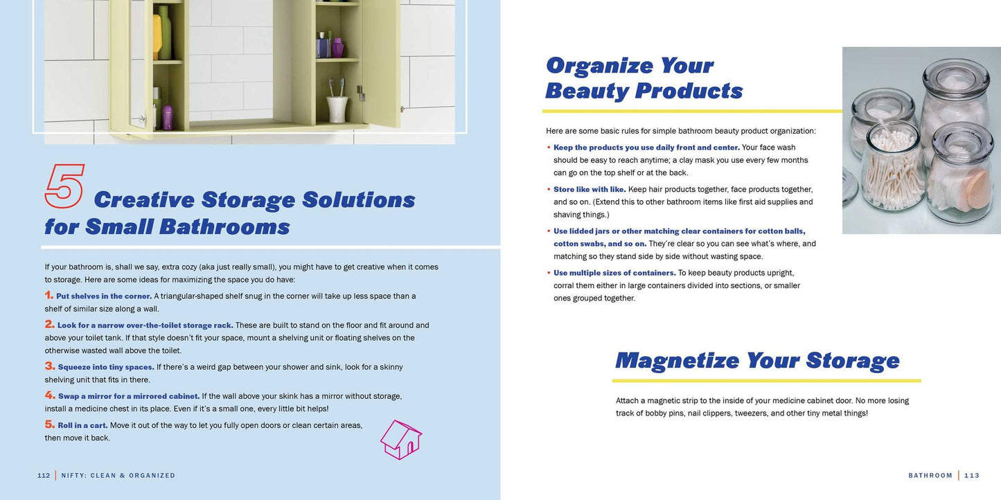 NIFTY: Clean & Organized: Money-Saving Hacks and Easy DIYs for a Clean and Clutter-Free Home!