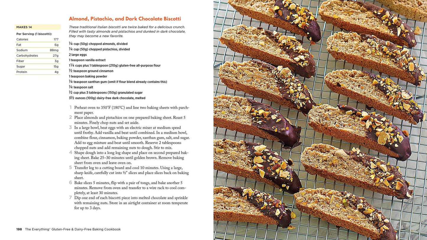 The Everything Gluten-Free & Dairy-Free Baking Cookbook: 200 Recipes for Delicious Baked Goods Without Gluten or Dairy