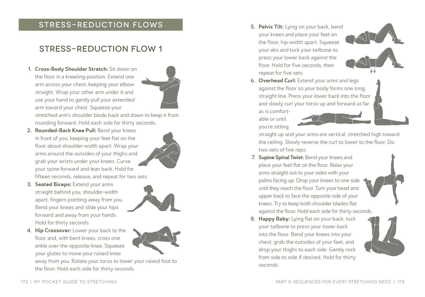 My Pocket Guide to Stretching: Anytime Stretches for Flexibility, Strength, and Full-Body Wellness