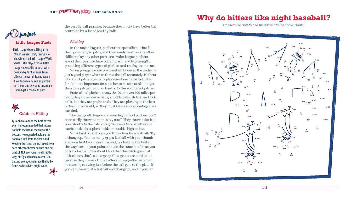 The Everything Kids' Baseball Book, 12th Edition: A Guide to Today's Stars, All-Time Greats, and Legendary Teams-with Tips on Playing Like a Pro