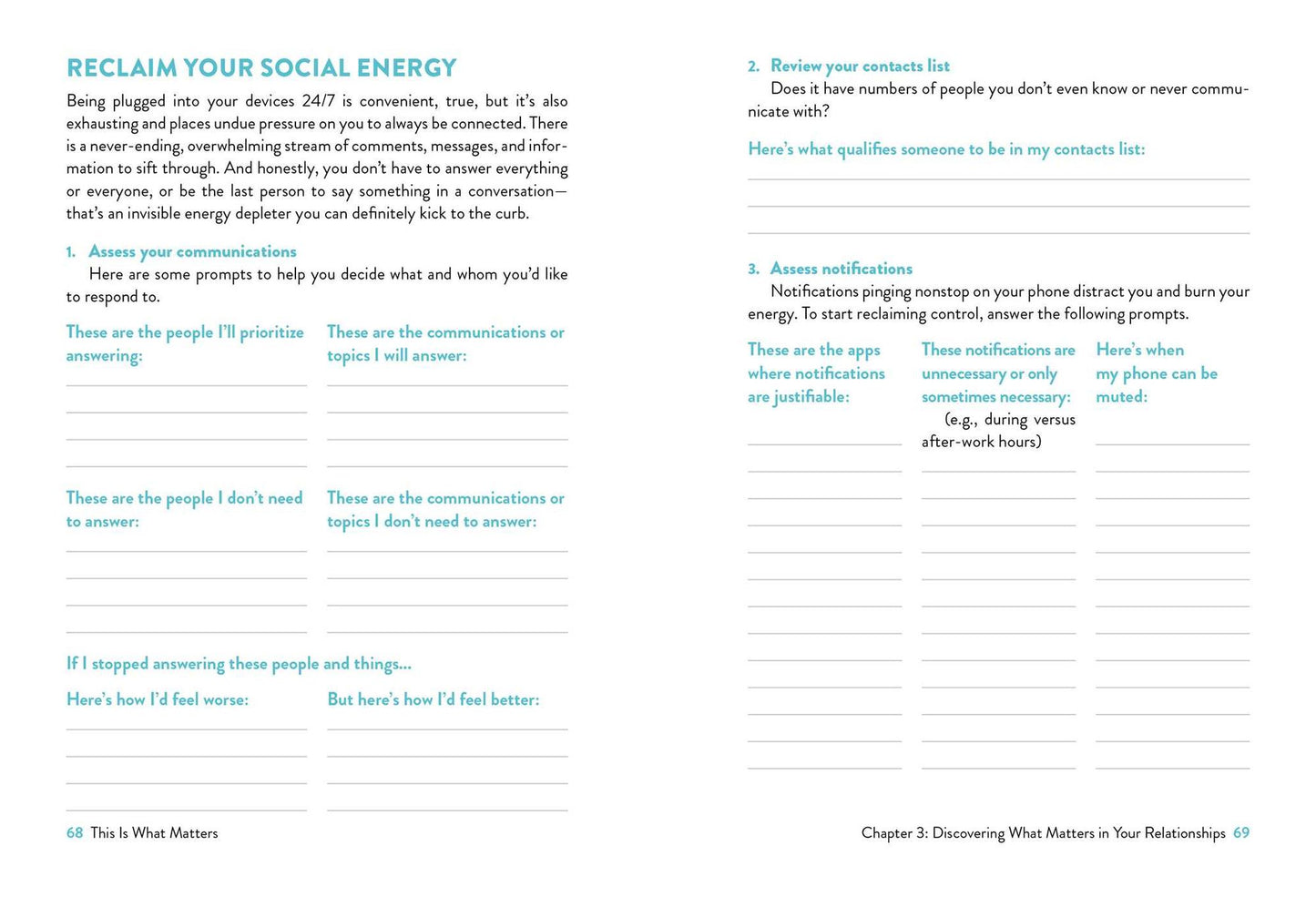 This Is What Matters: A Step-by-Step Workbook for Identifying Your Values, Priorities, and Path Forward after a Crisis