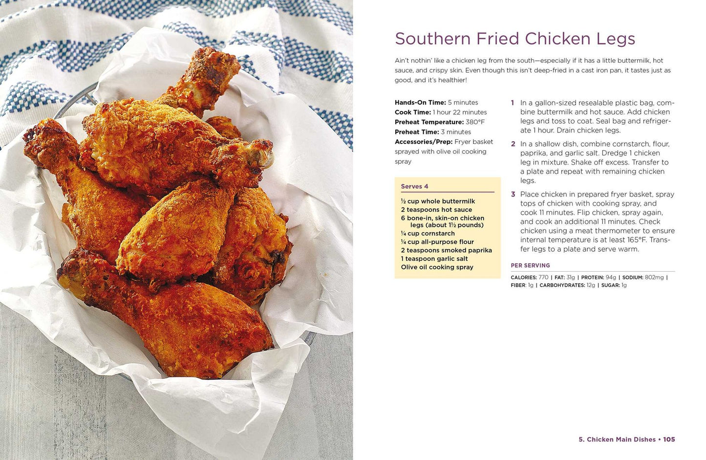The I Love My Air Fryer Three-Step Recipe Book: From Cinnamon Cereal French Toast Sticks to Southern Fried Chicken Legs, 175 Easy Recipes Made in Three Quick Steps