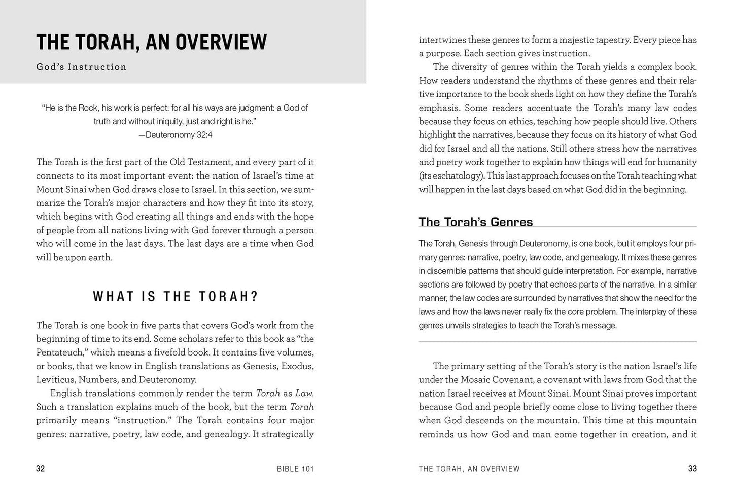 Bible 101: From Genesis and Psalms to the Gospels and Revelation, Your Guide to the Old and New Testaments