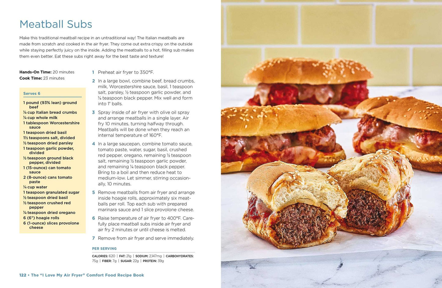 The I Love My Air Fryer Comfort Food Recipe Book: From Chicken Parmesan to Peanut Butter Cookies, 175 Easy and Delicious Recipes