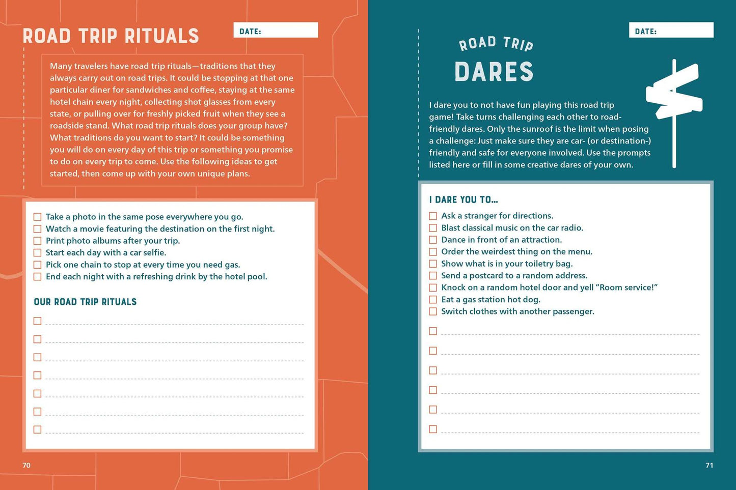 The Road Trip Journal & Activity Book: Everything You Need to Have and Record an Epic Road Trip!