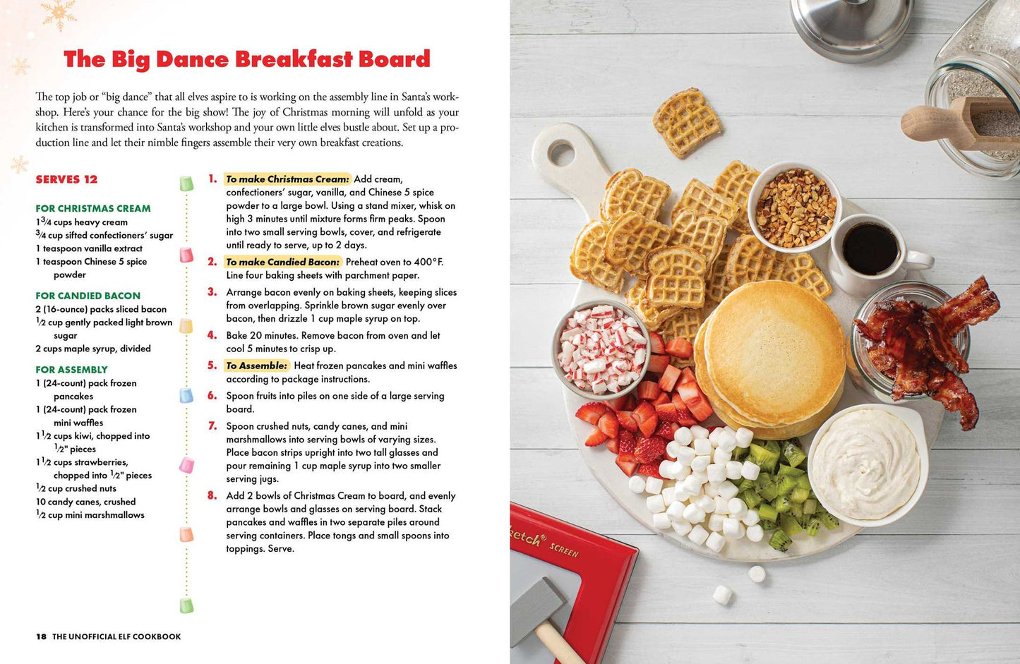 The Unofficial Elf Cookbook: From Buddy's Breakfast Spaghetti to the "World's Best Cup of Coffee," Tasty Treats Inspired by a Holiday Classic