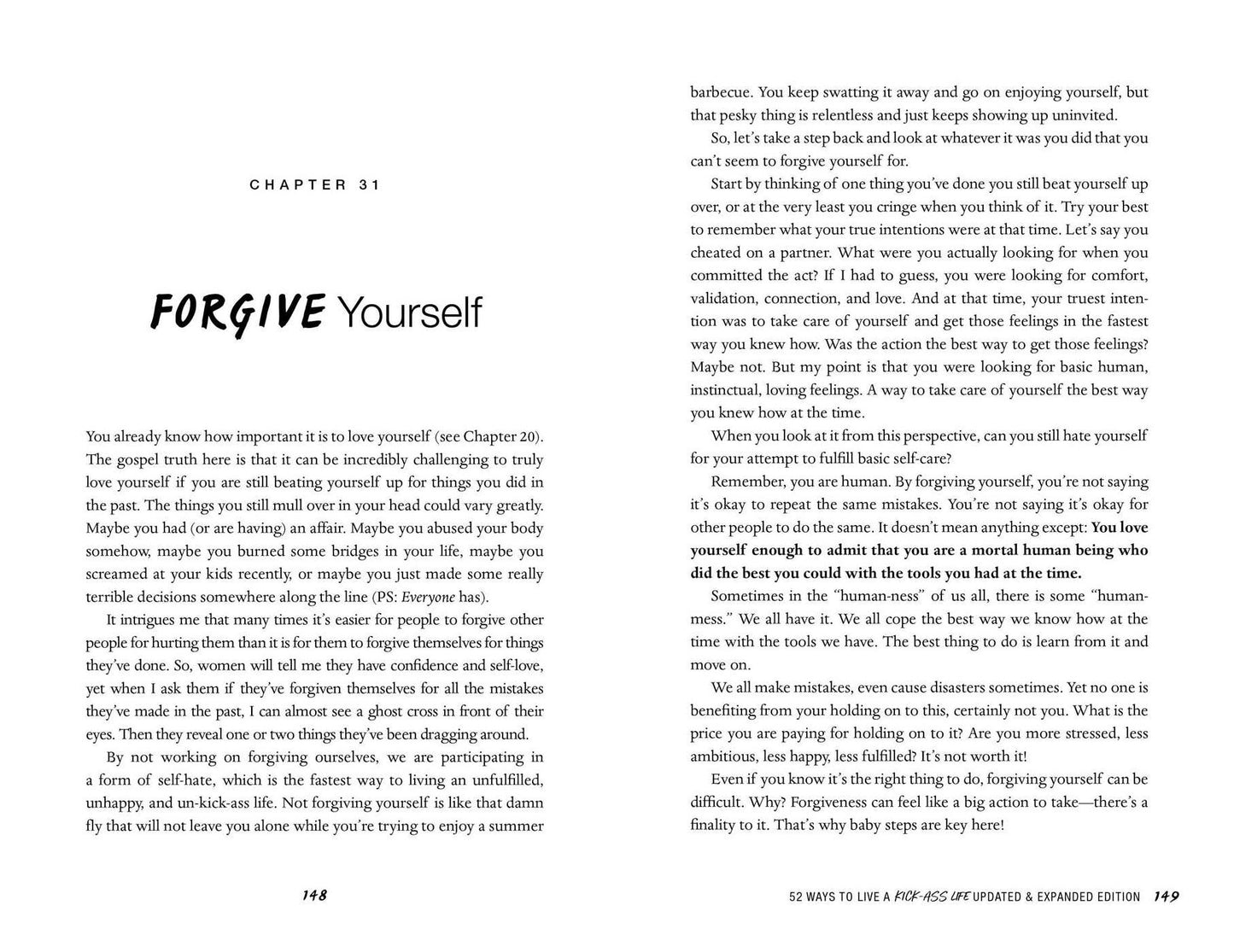52 Ways to Live a Kick-Ass Life: BS-Free Wisdom to Ignite Your Inner Badass and Live the Life You Deserve