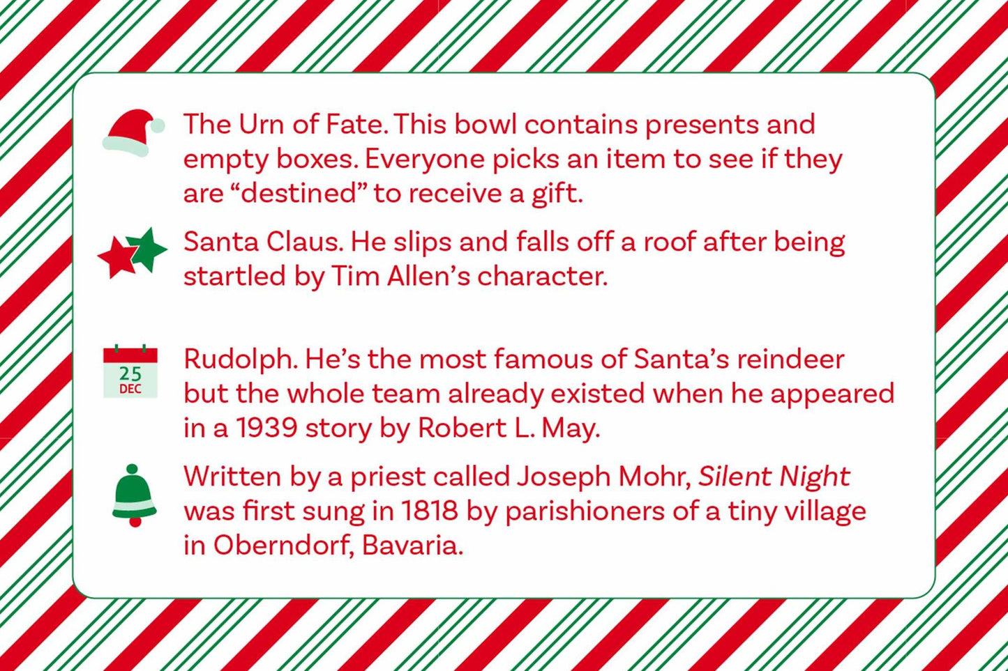 Why Does Santa Wear Red? Christmas Trivia Game: "Unwrap" 400 Christmas-Themed Questions
