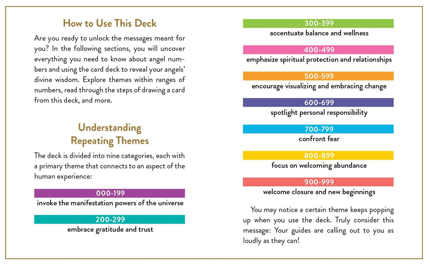 The Angel Numbers Deck: Draw a Card and Discover Your Spirit Guides' Divine Message