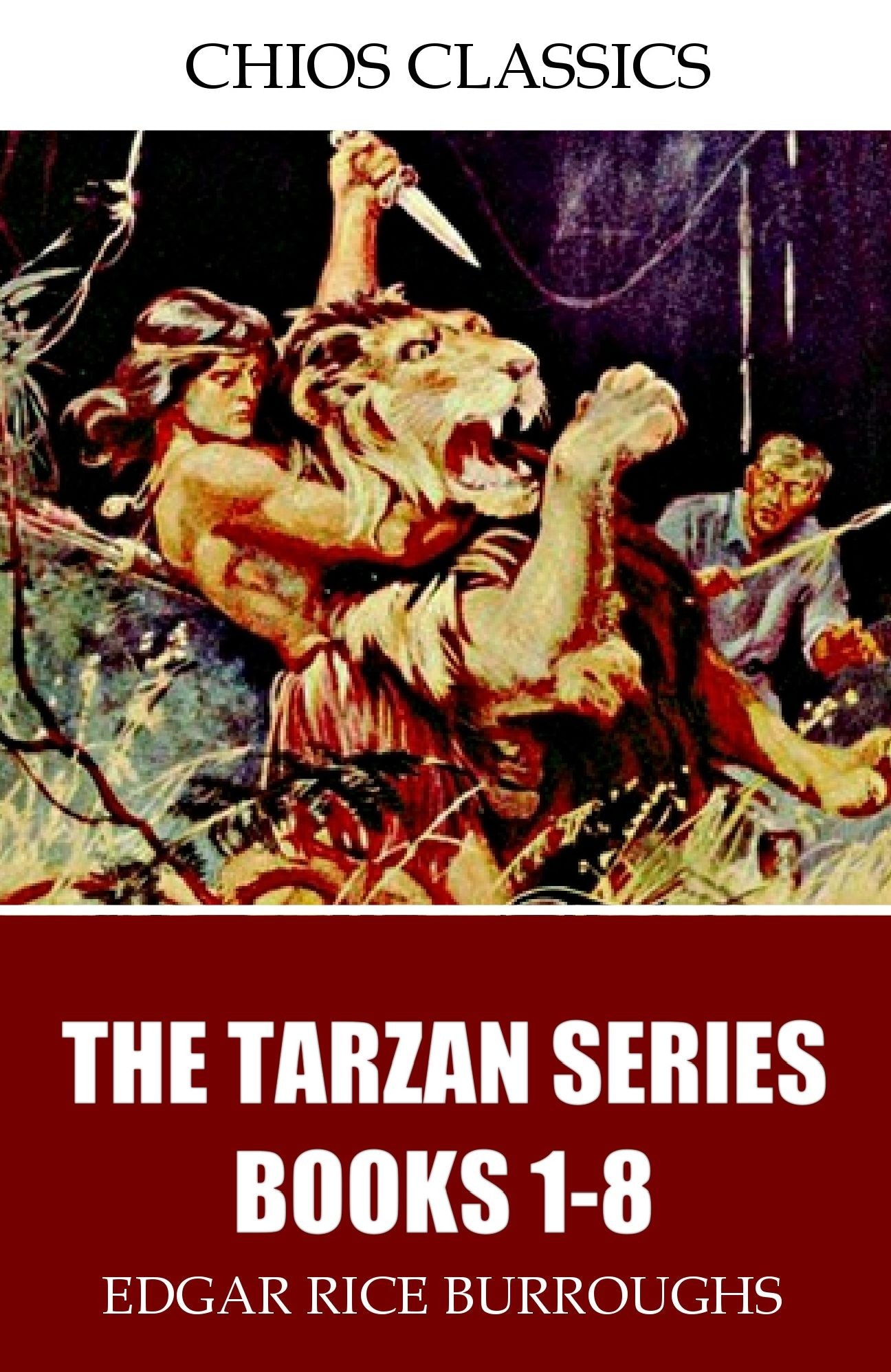 The Tarzan Series: Books 1-8