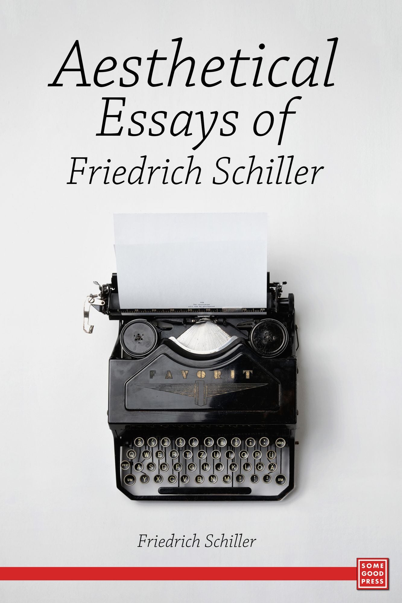 Aesthetical Essays