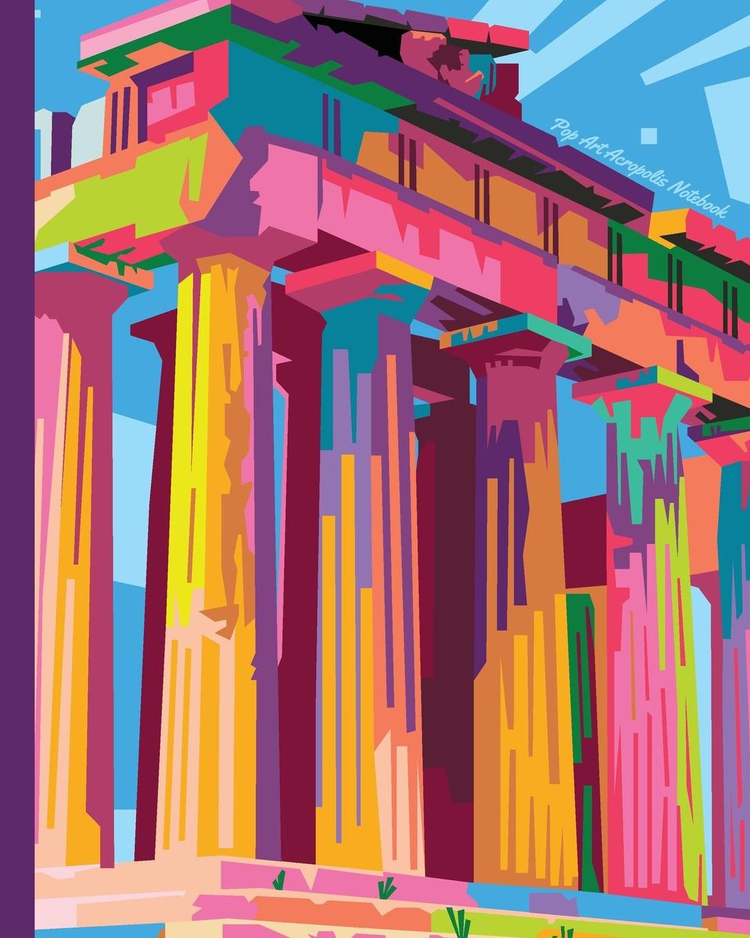 Pop Art Acropolis Notebook