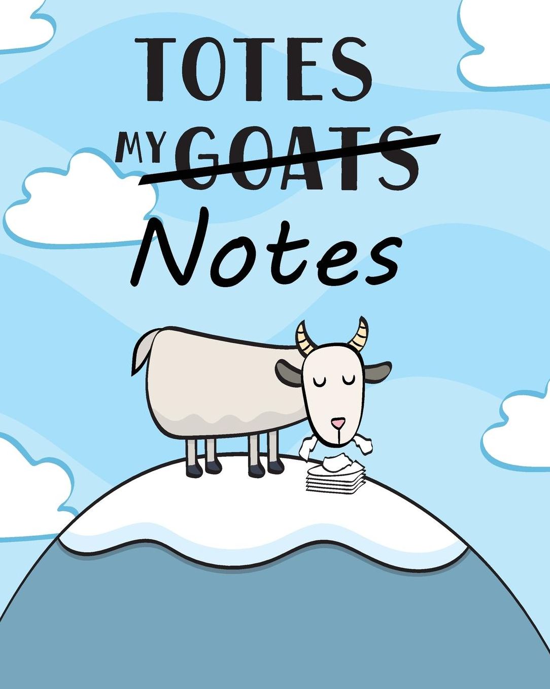 Totes My (Goats) Notes Sketchbook