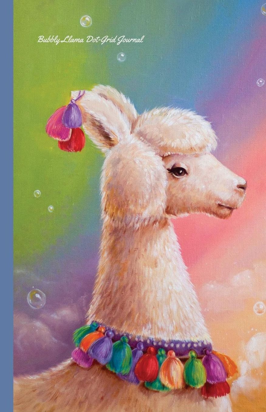 Bubbly Llama Dot-Grid Journal: A Dot-Matrix Book for Bullet Journaling, Dot Journaling, Sketching, and Hand-Lettering