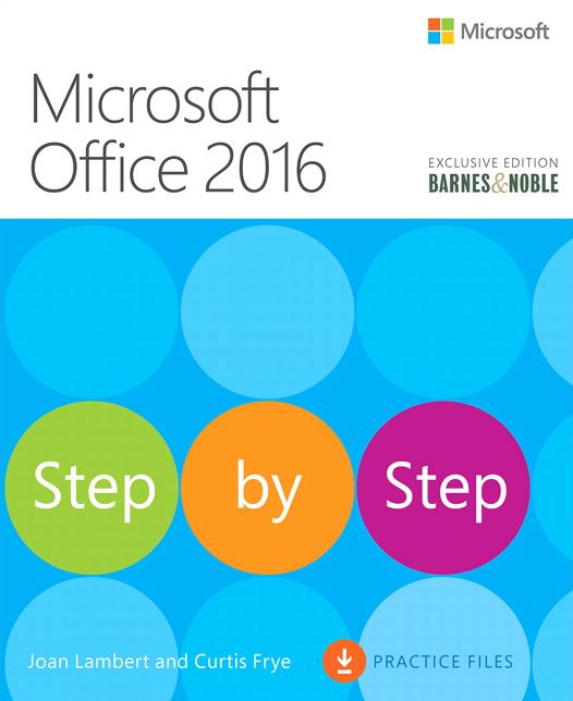 Microsoft Office 2016 Step by Step, Barnes & Noble Exclusive Edition