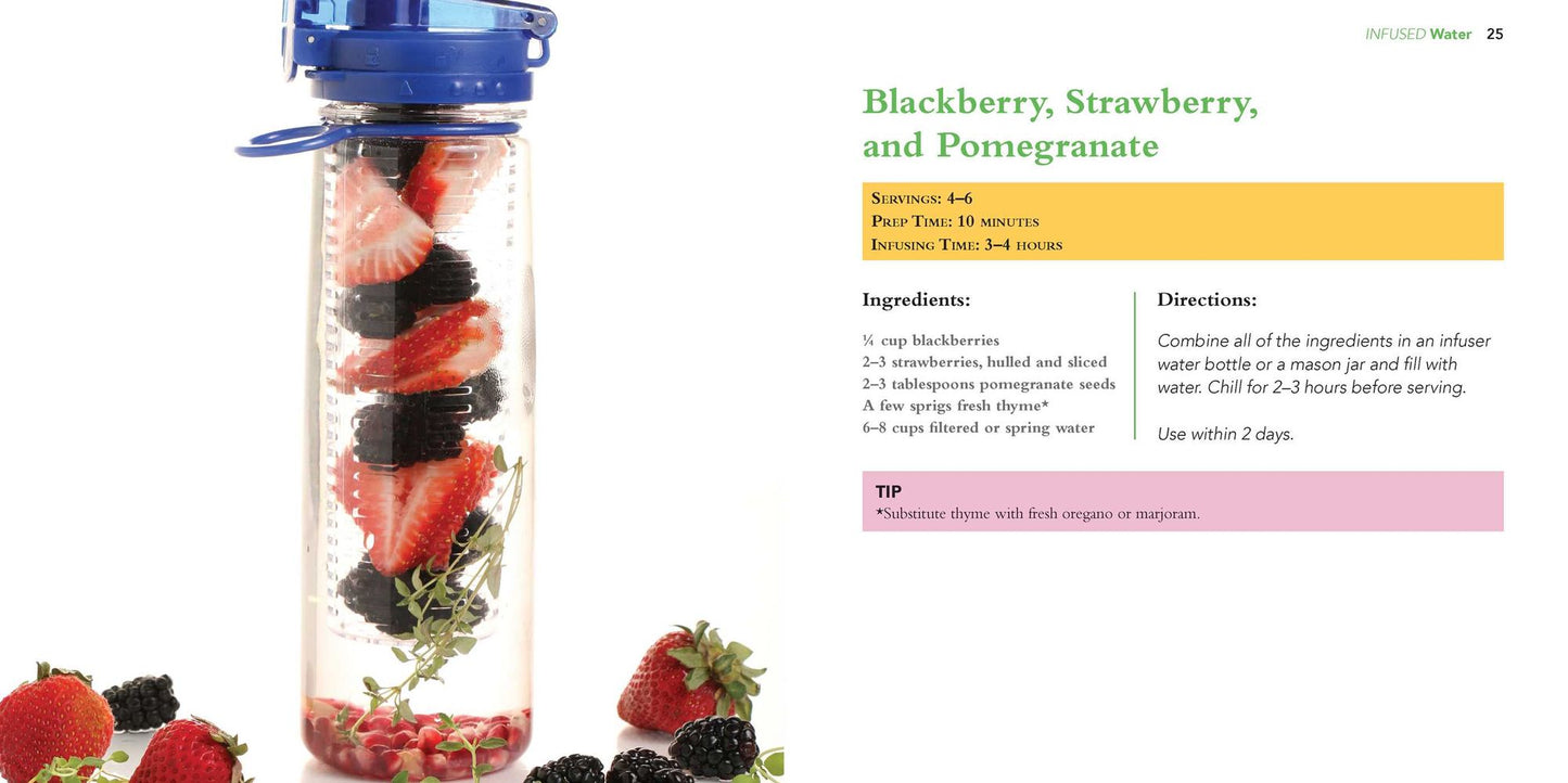 Infused Water: 75 Simple and Delicious Recipes to Keep You and Your Family Healthy and Happy