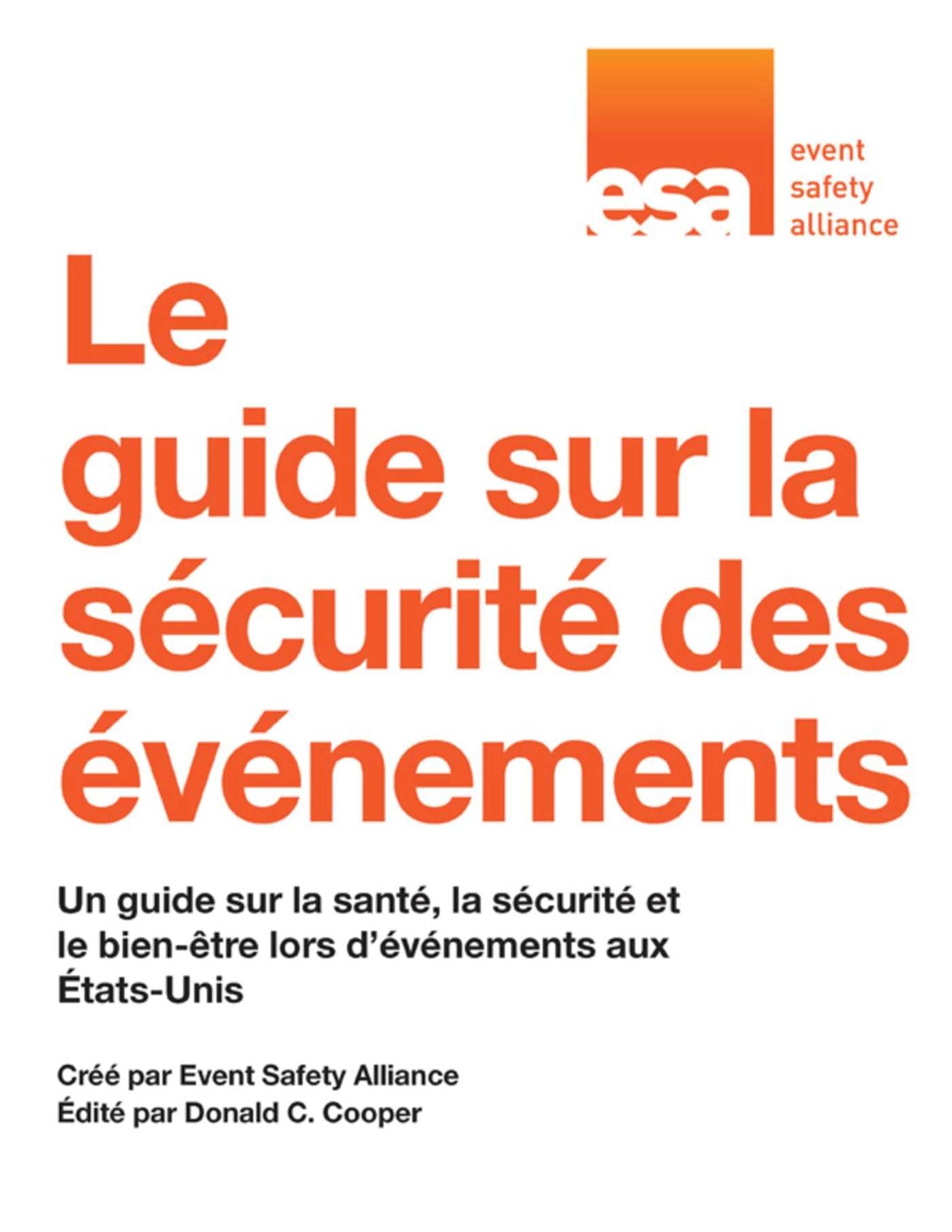 The Event Safety Guide: A Guide to Health, Safety and Welfare at Live Entertainment Events in the United States