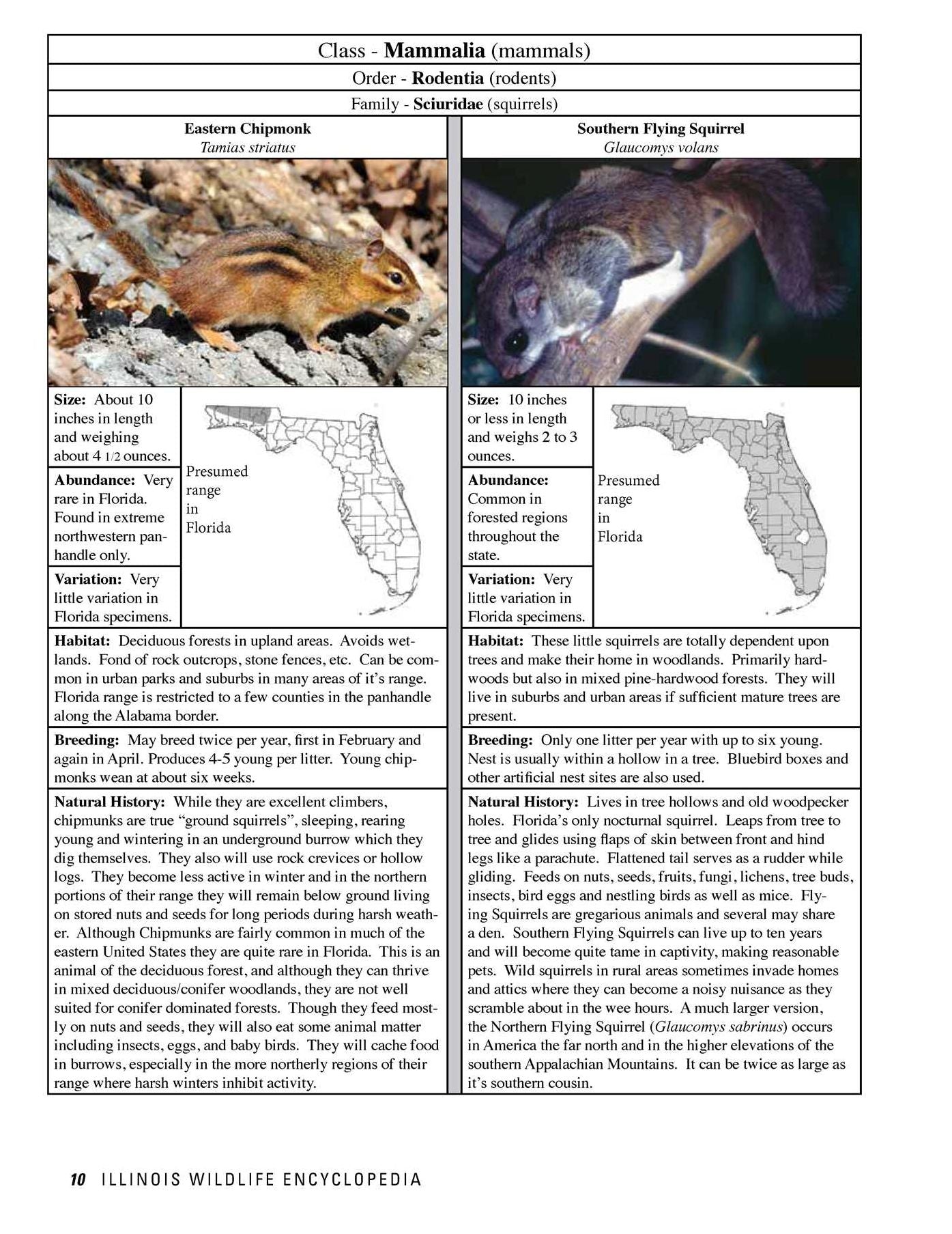 The Florida Wildlife Encyclopedia: An Illustrated Guide to Birds, Fish, Mammals, Reptiles, and Amphibians