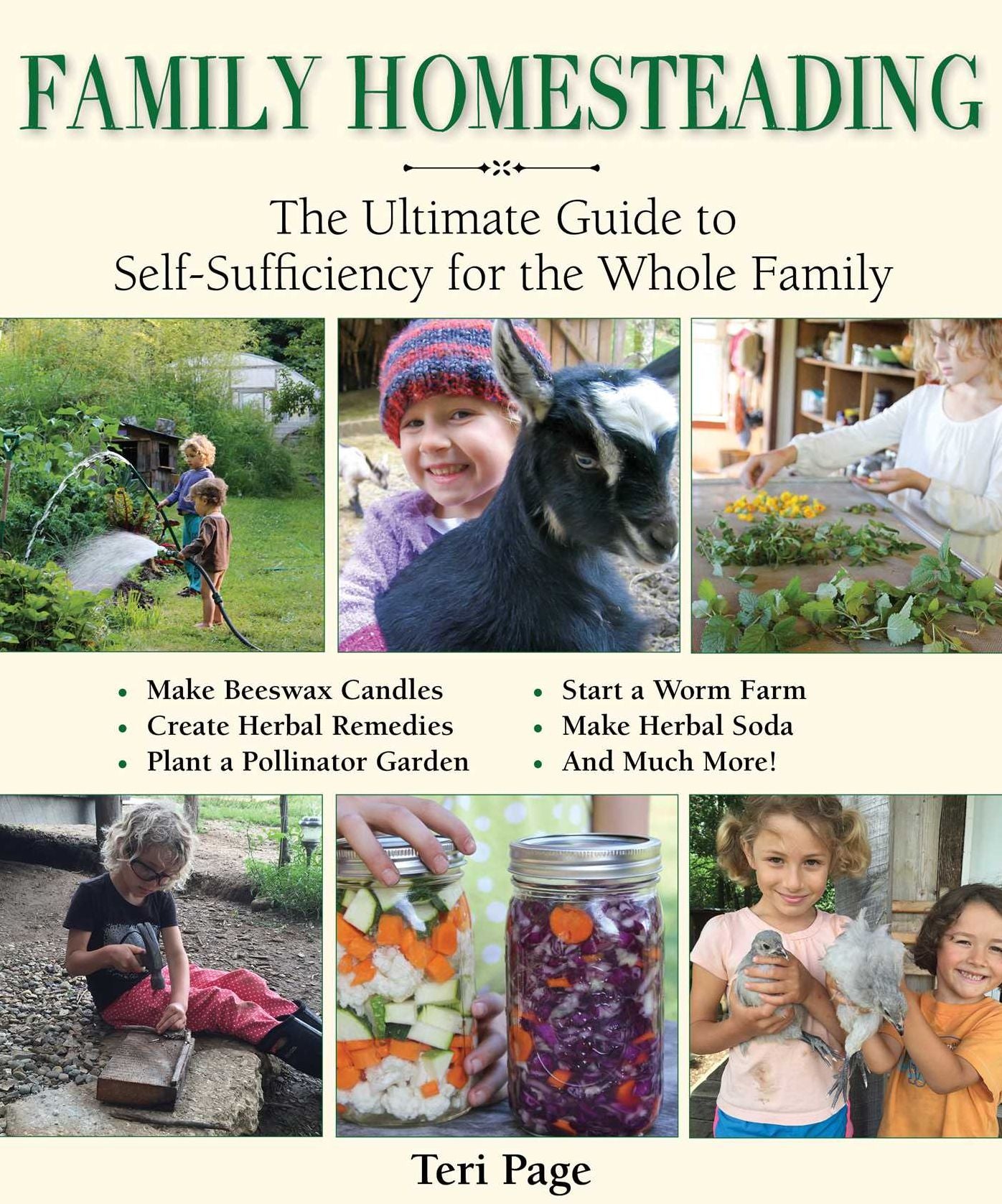 The Family Homestead: The Ultimate Guide to Self-Sufficiency for the Whole Family