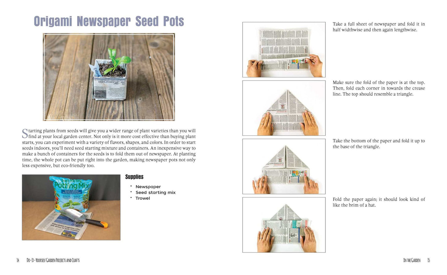 Do-It-Yourself Garden Projects and Crafts: 60 Planters, Bird Houses, Garden Lights, Garlands, and More!