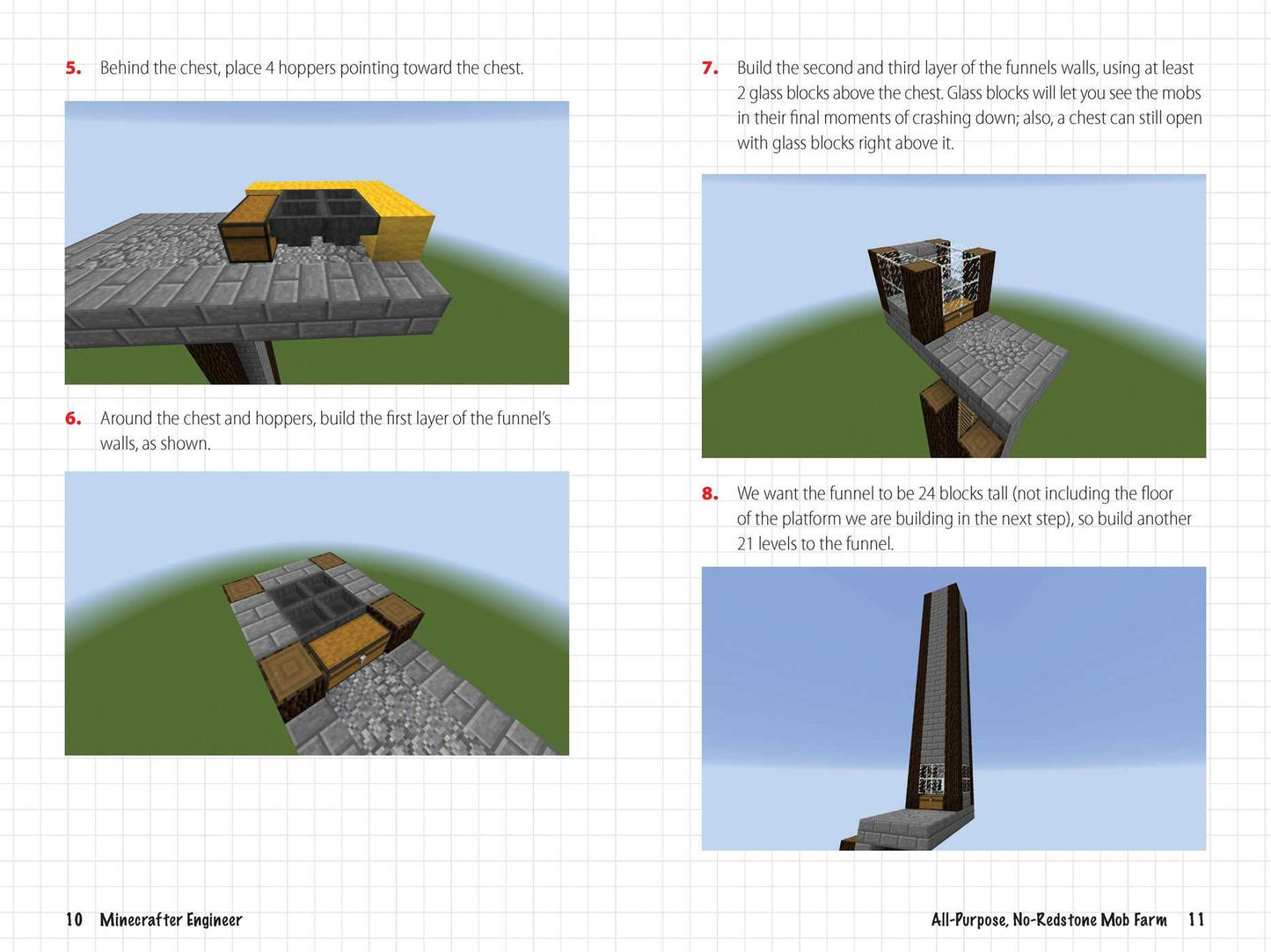 Minecrafter Engineer: Awesome Mob Grinders and Farms: Contraptions for Getting the Loot