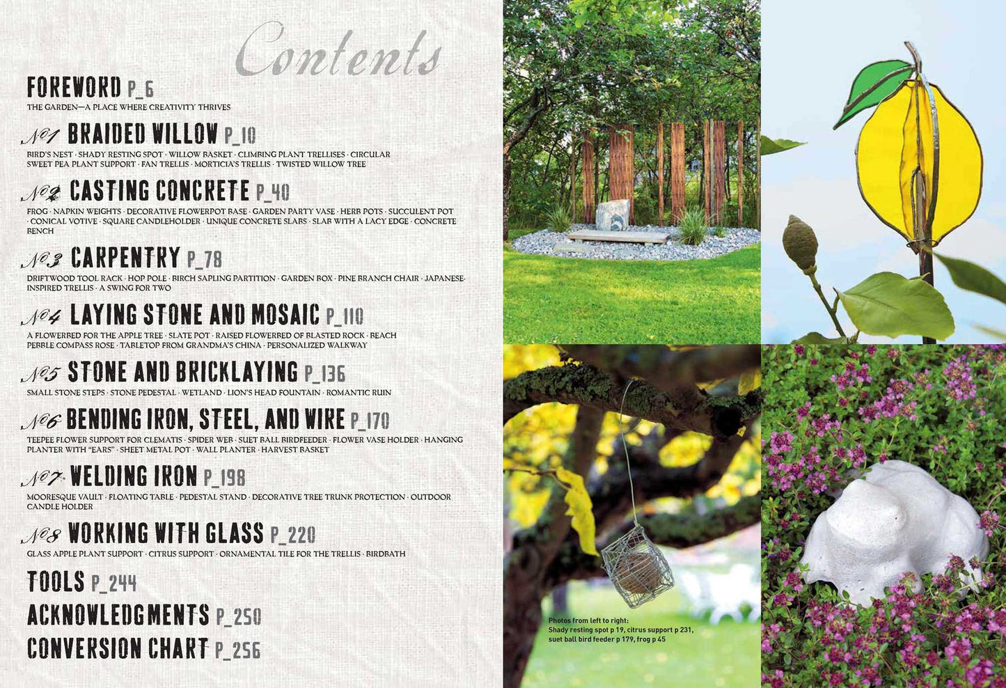 Rustic Garden Projects: Step-By-Step Backyard Dacor from Trellises to Tree Swings, Stone Steps to Stained Glass