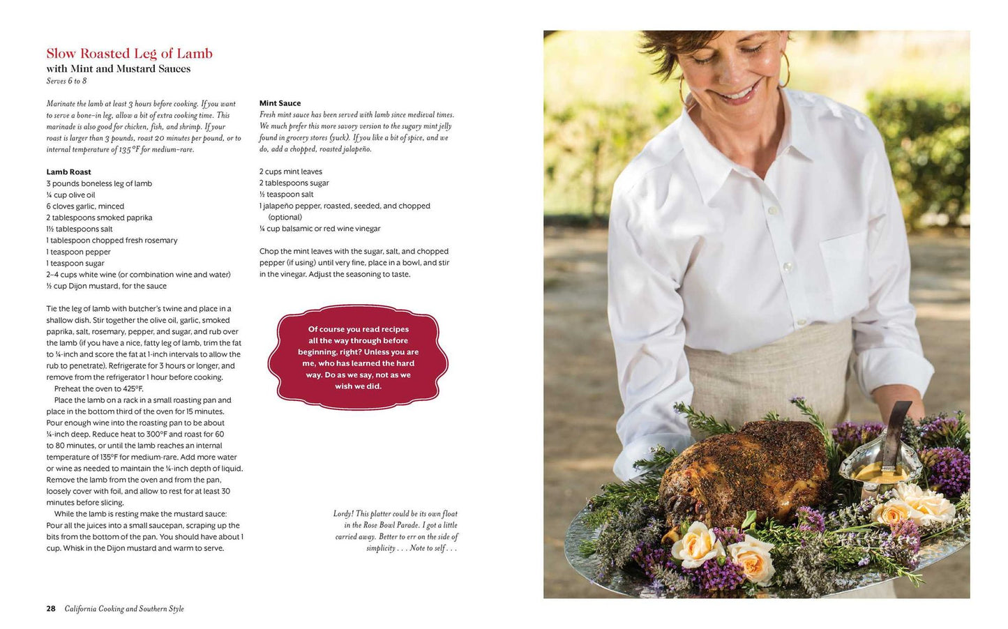 California Cooking and Southern Style: 100 Great Recipes and Gorgeous Settings at Rancho La Zaca in the Santa Ynez Valley
