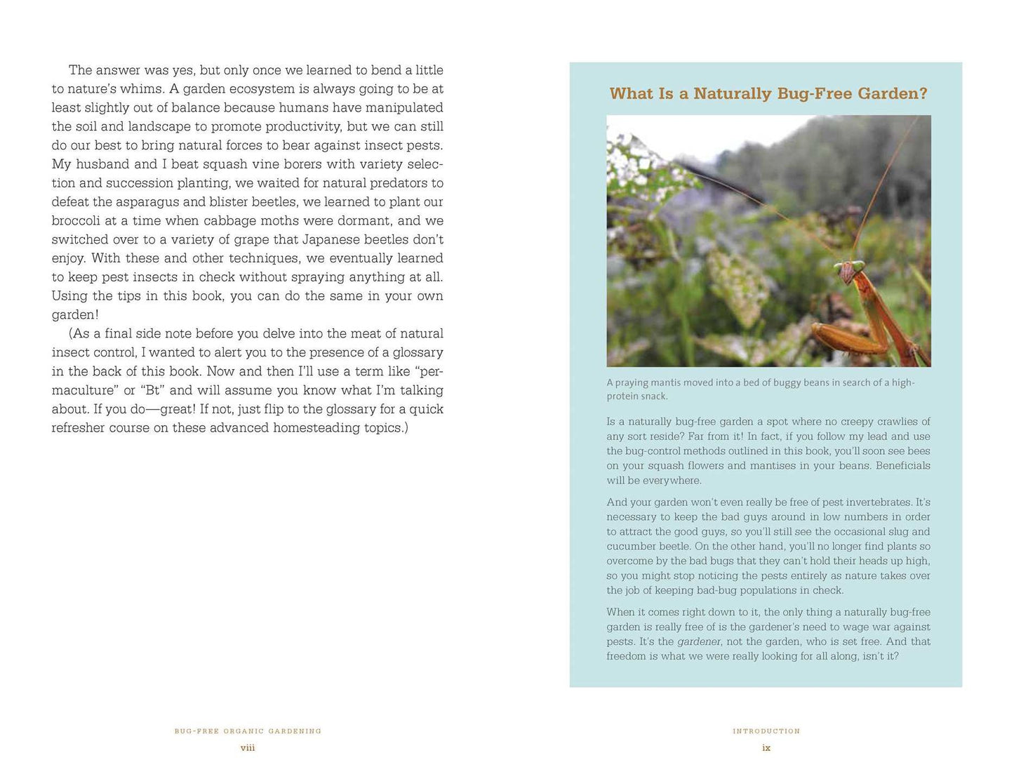 The Bug-Free Organic Garden: Controlling Pest Insects Without Chemicals