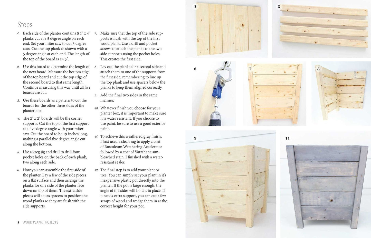 Wood Plank Projects: 30 Simple and Creative DIY DÃ¯Â¿Â½cor Ideas for Your Home and Garden
