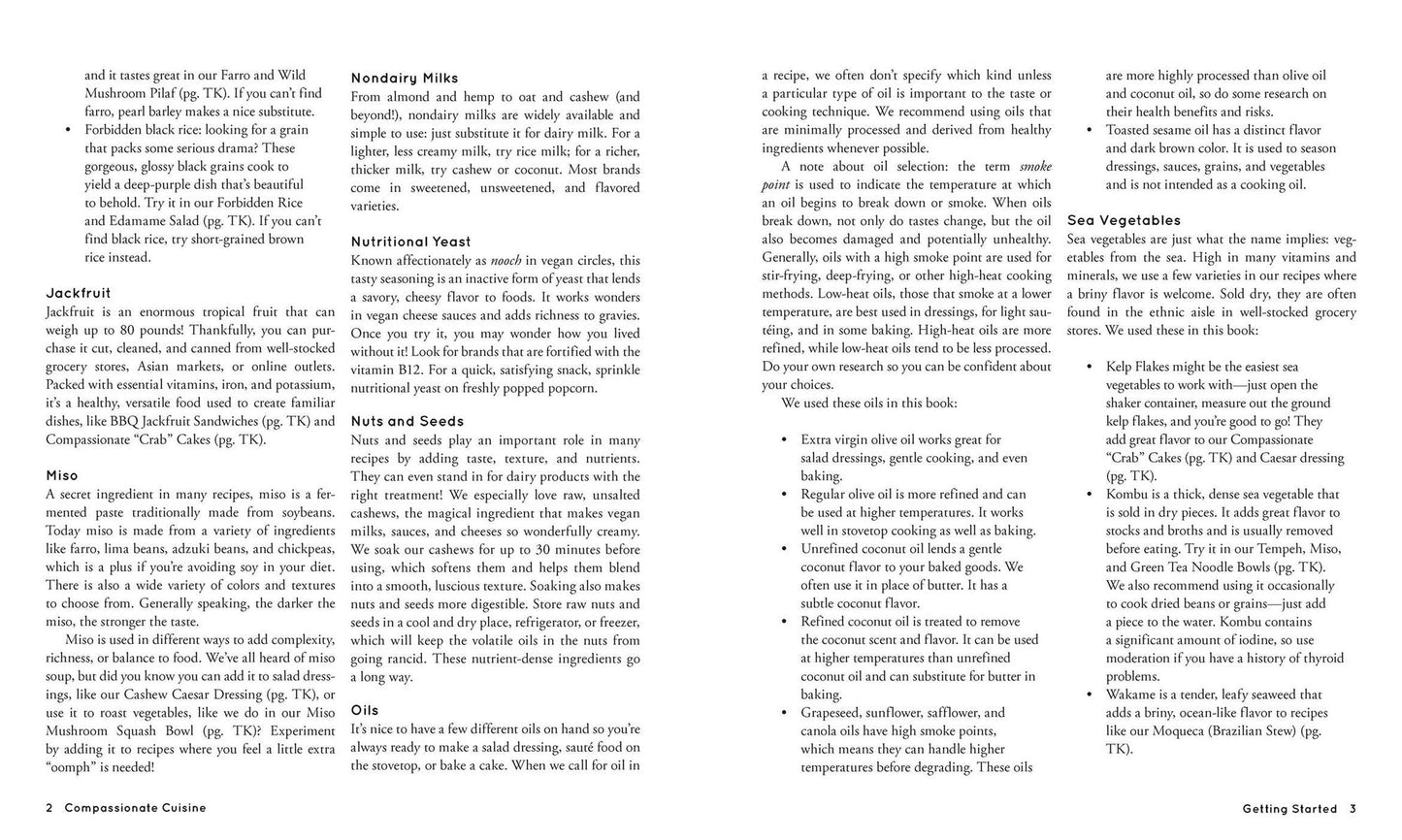 The Catskill Animal Sanctuary's Vegan Cookbook