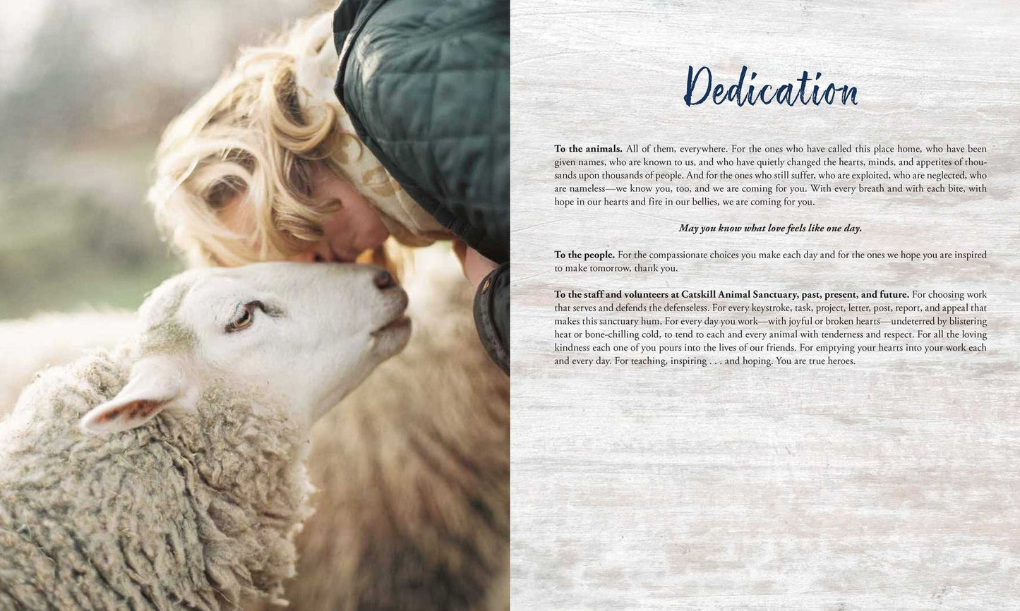 The Catskill Animal Sanctuary's Vegan Cookbook