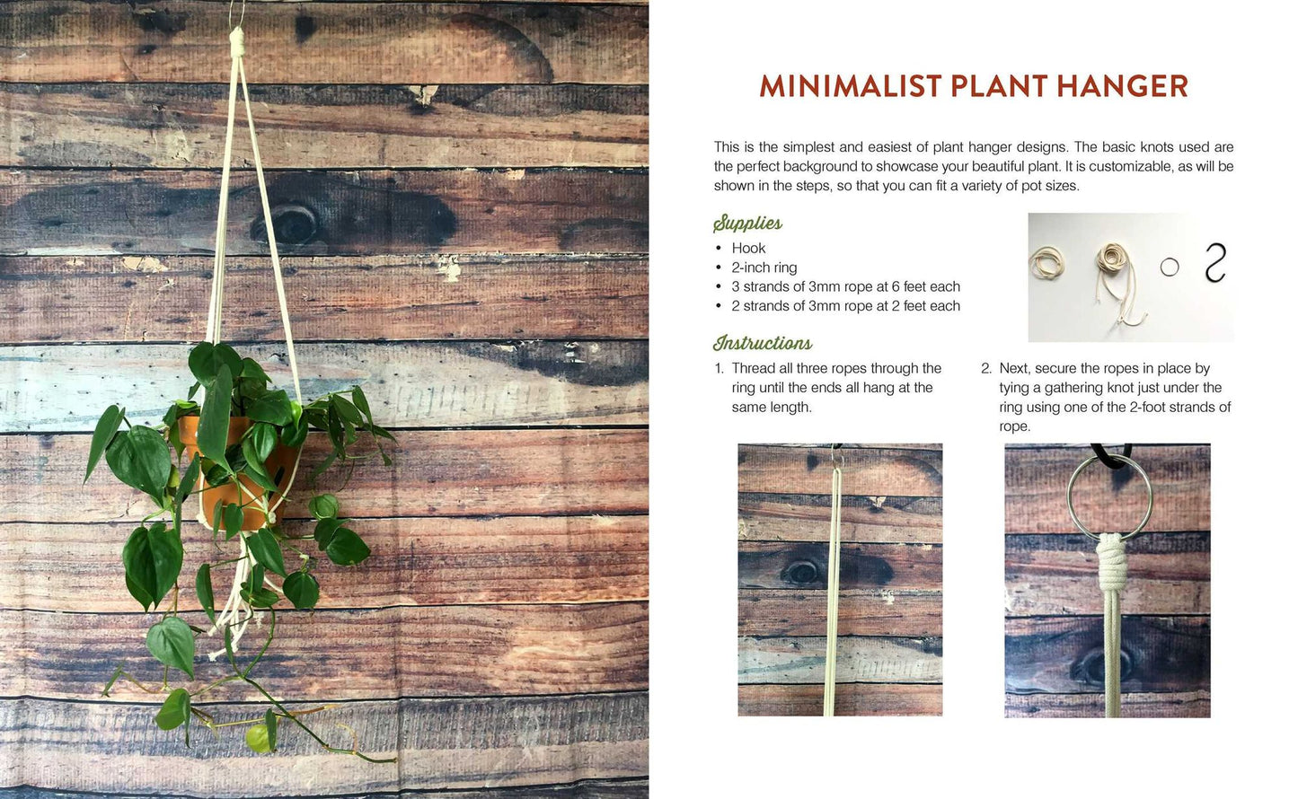MacramÃ¯Â¿Â½ Plant Hangers: Creative Knotted Crafts for Your Stylish Home
