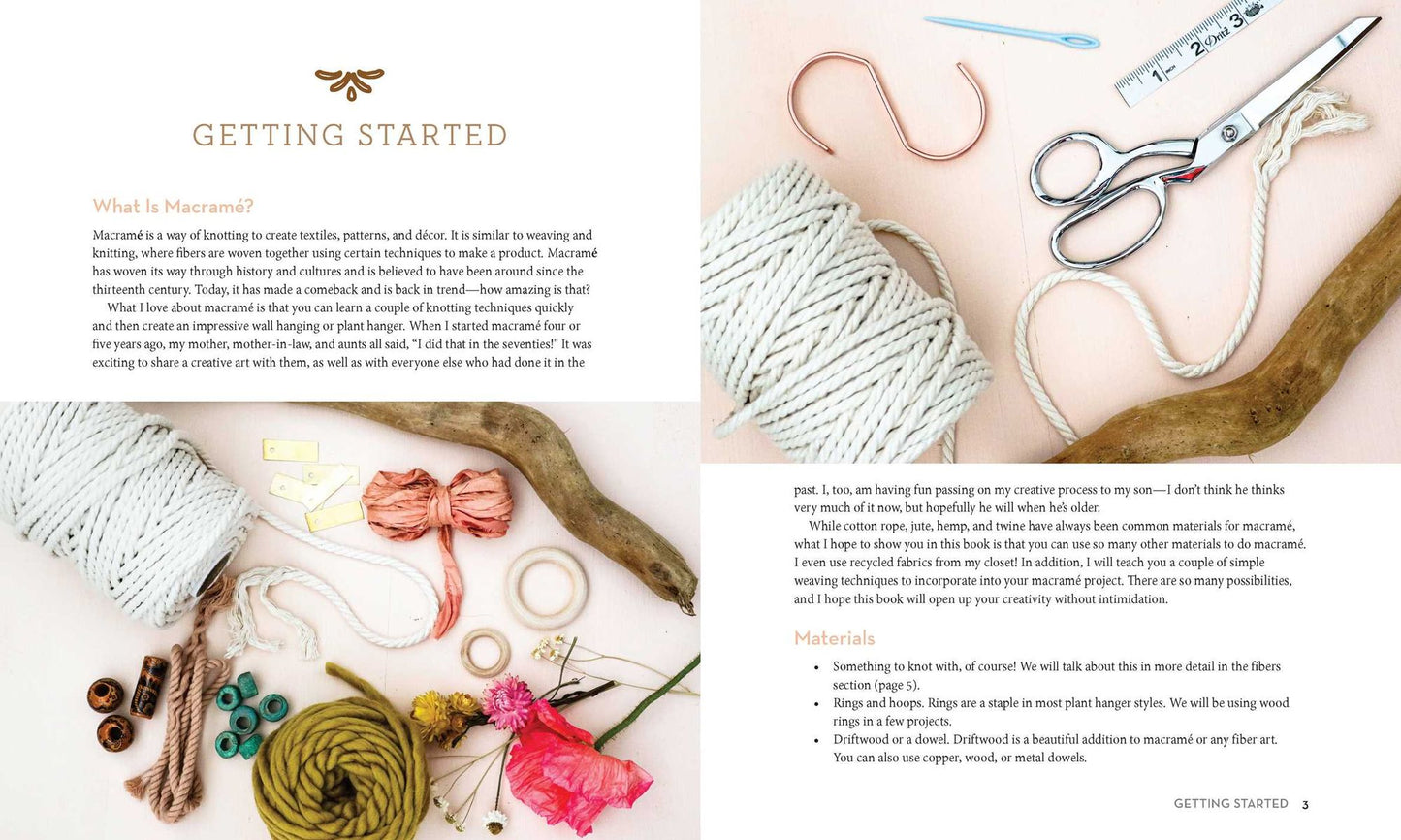 MacramÃ¯Â¿Â½ Plant Hangers: Creative Knotted Crafts for Your Stylish Home