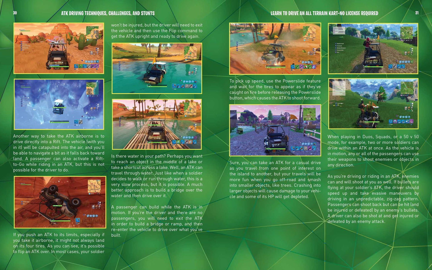 An Unofficial Encyclopedia of Strategy for Fortniters: Atk Driving Techniques, Challenges, and Stunts
