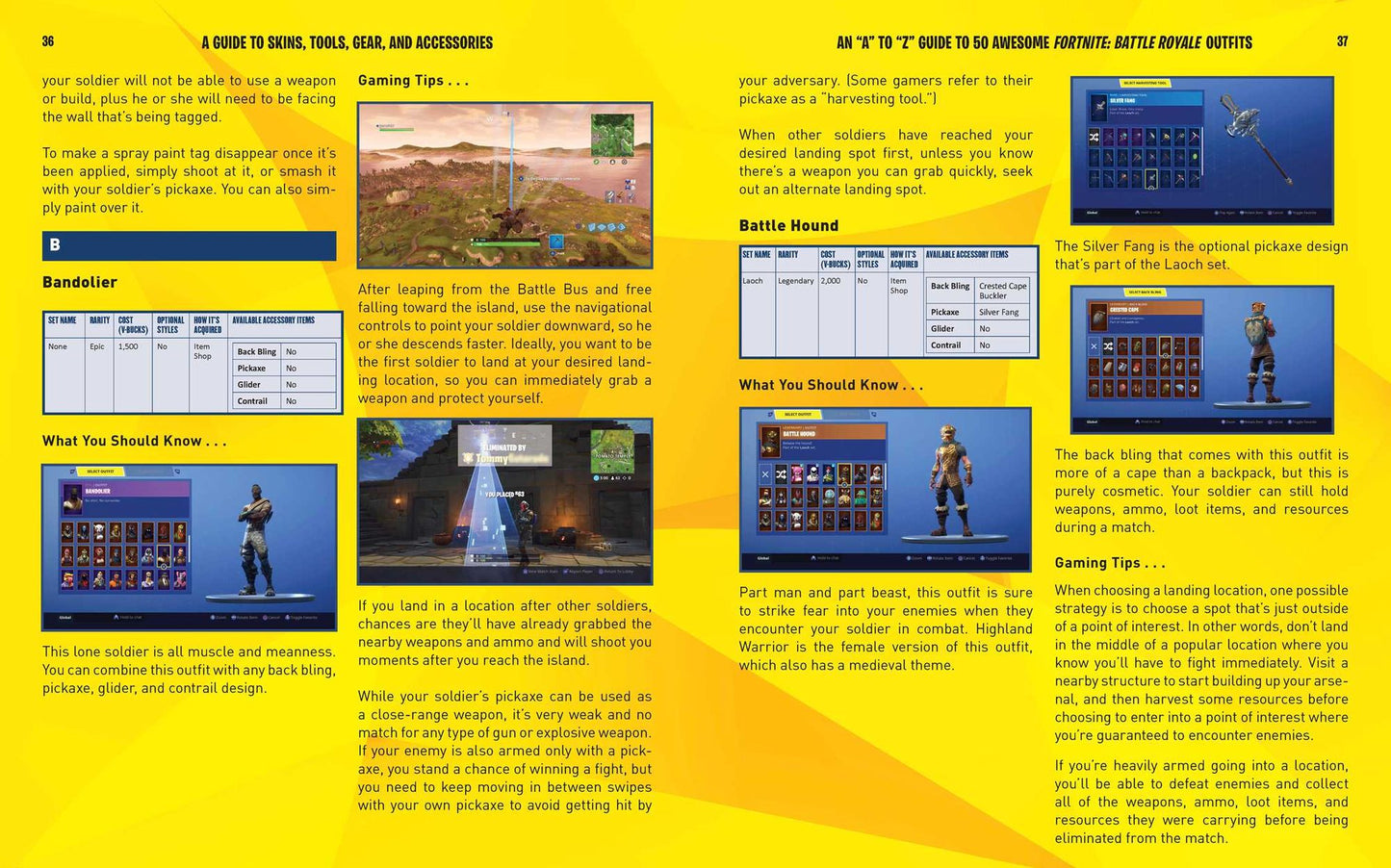 An Unofficial Encyclopedia of Strategy for Fortniters: A Guide to Skins, Tools, Gear, and Accessories