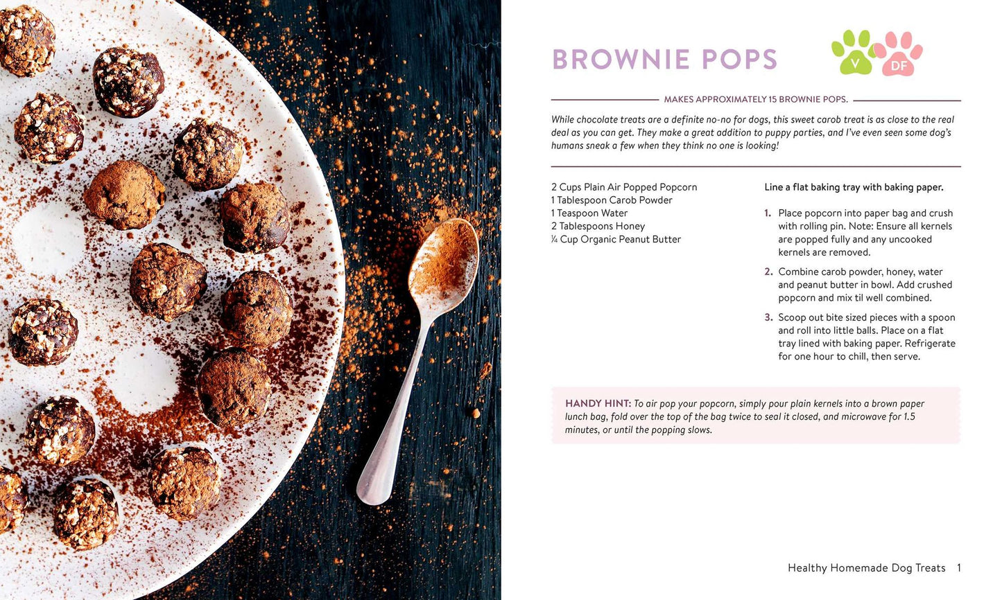 Healthy Homemade Dog Treats: More than 70 Simple & Delicious Treats for Your Furry Best Friend
