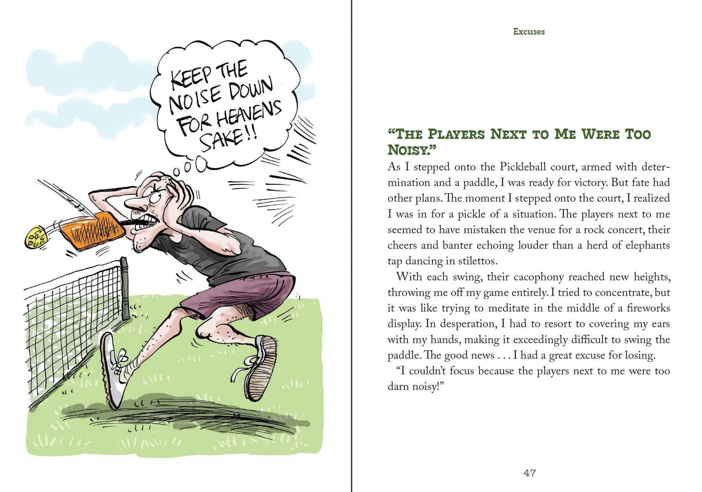 Pickleball's Best Excuses: Hilarious Quips Every Pickler Should Know
