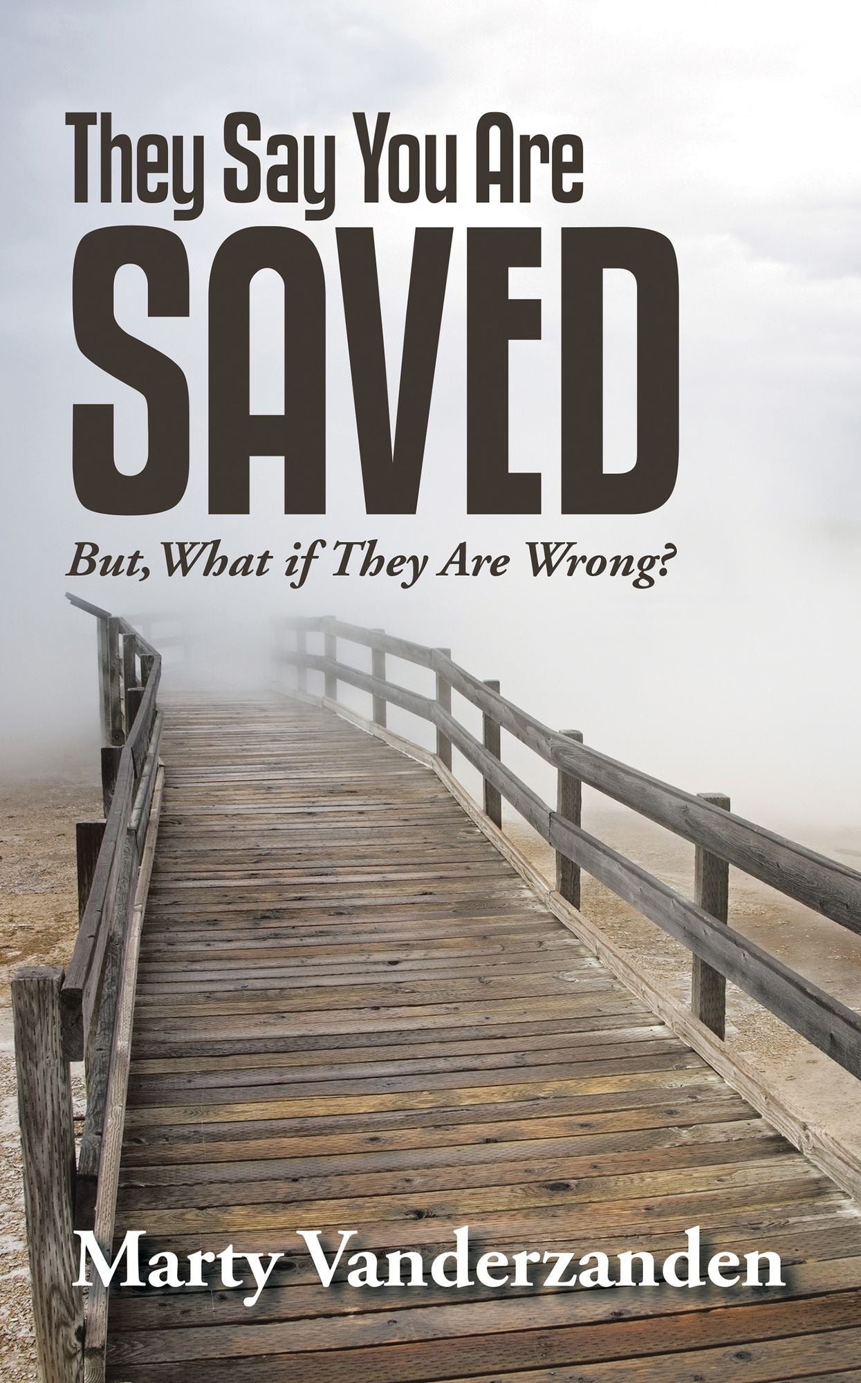 They Say You Are Saved: But, What if They Are Wrong?