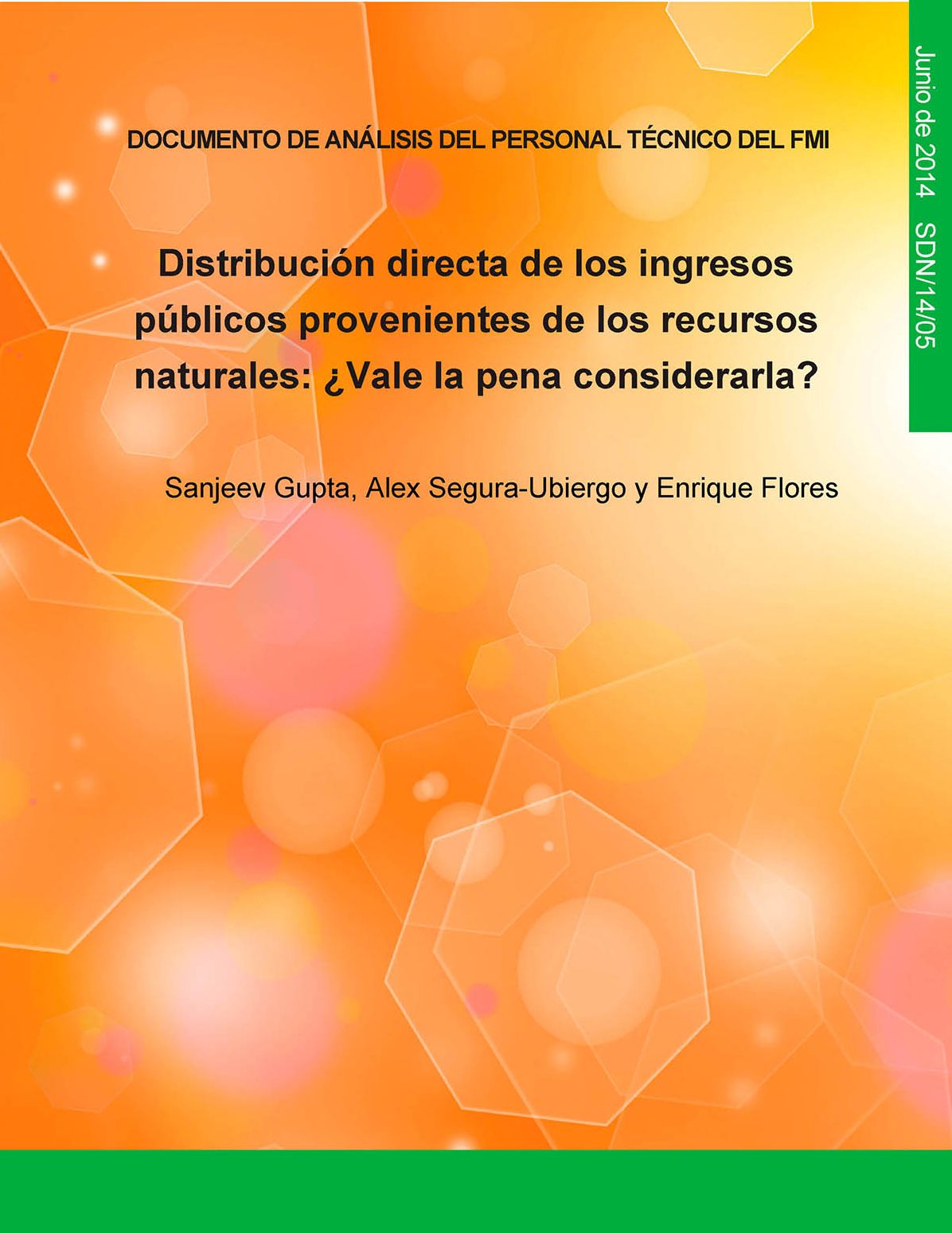 Distribución directa de los ingresos provenientes de recursos naturales: ¿vale la pena considerarla?