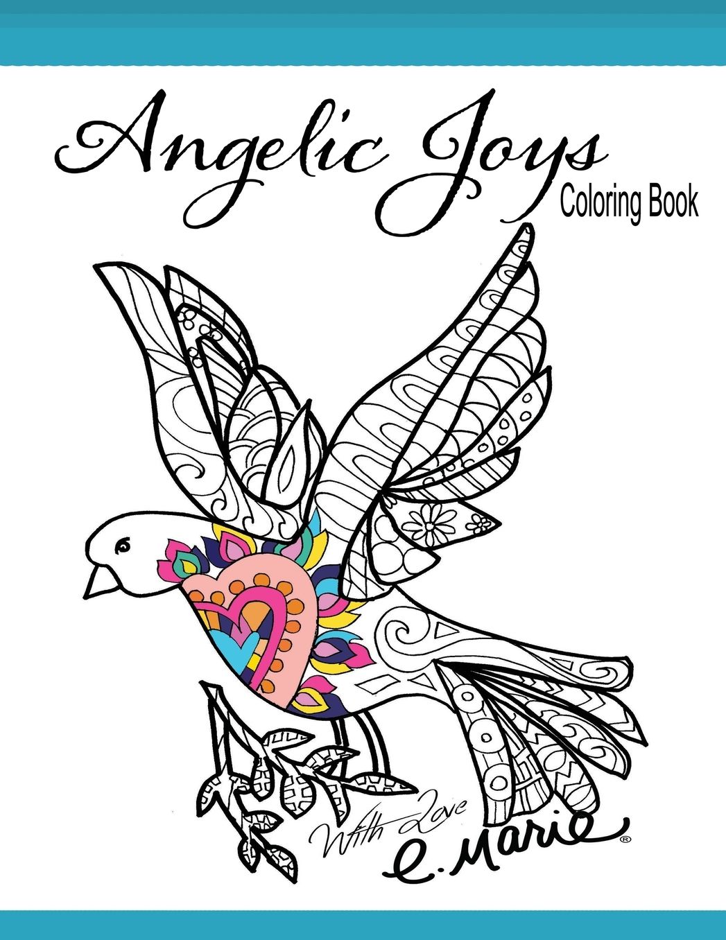 Angelic Joys: Coloring Book