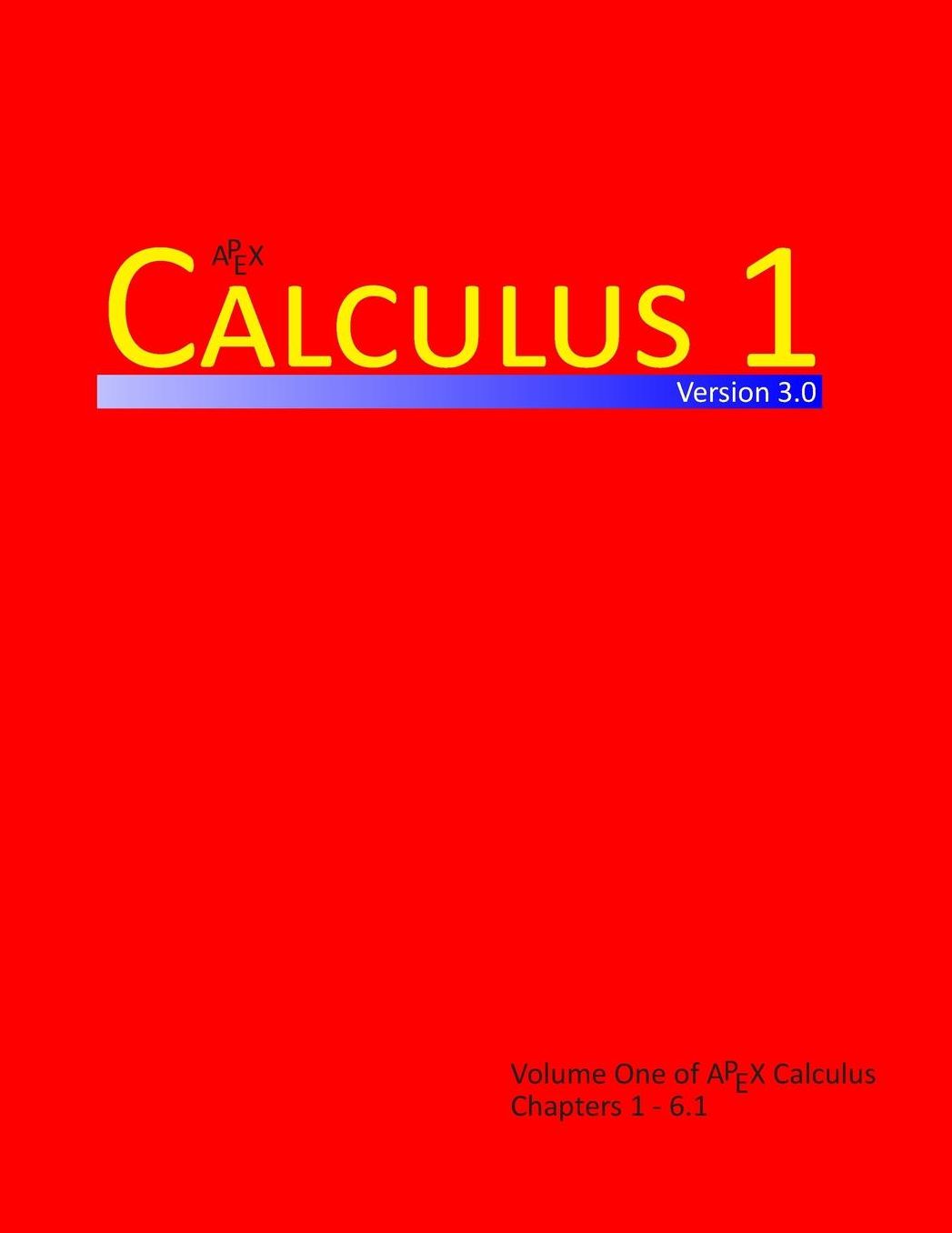 Calculus 1: Apex Version 3.0, Volume 1 Chapter 1-6.1